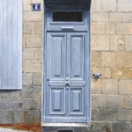 Nº5 Blue Door Gourdon by Richard Harby